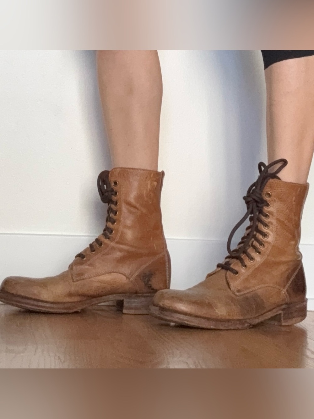 Vintage 2009/2010 Era FRYE Arkansas Midlace Boots